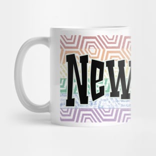 LGBTQ PATTERN AMERICA NEW YORK Mug